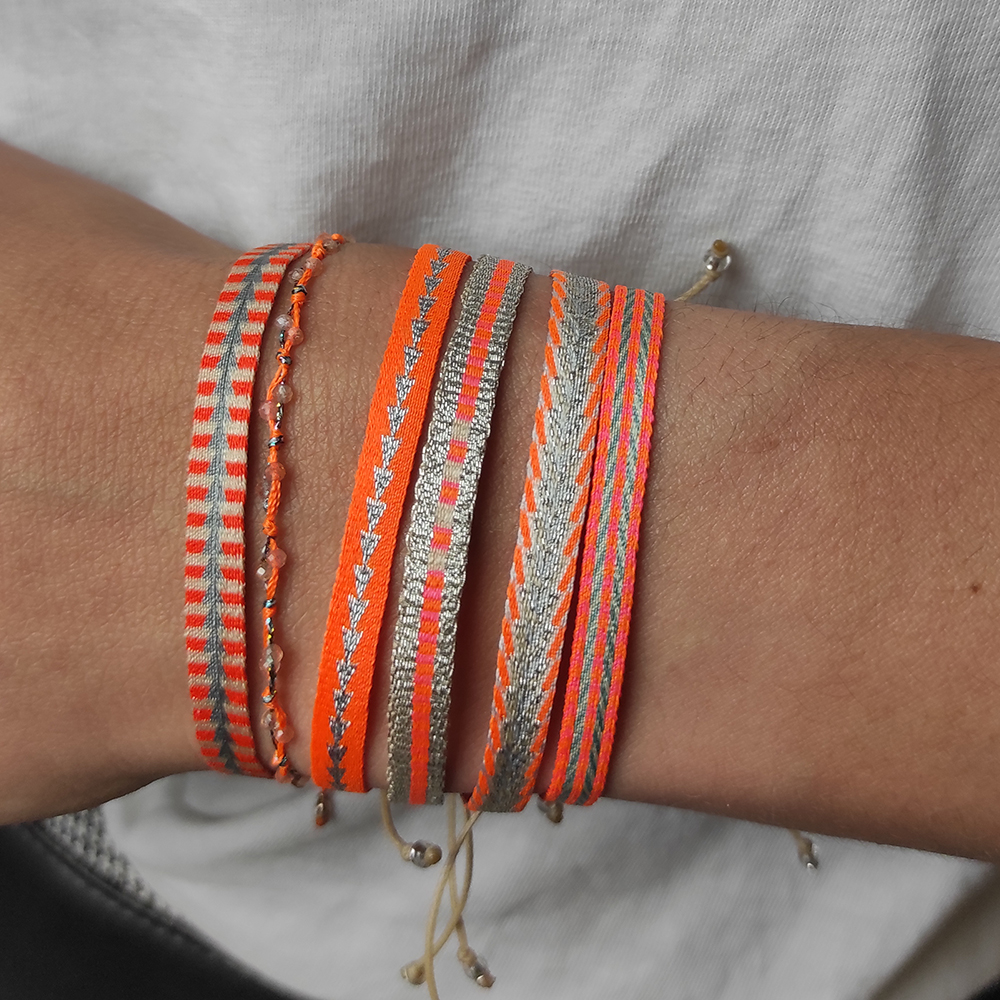 FLUOR ORANGE - Select your bracelets