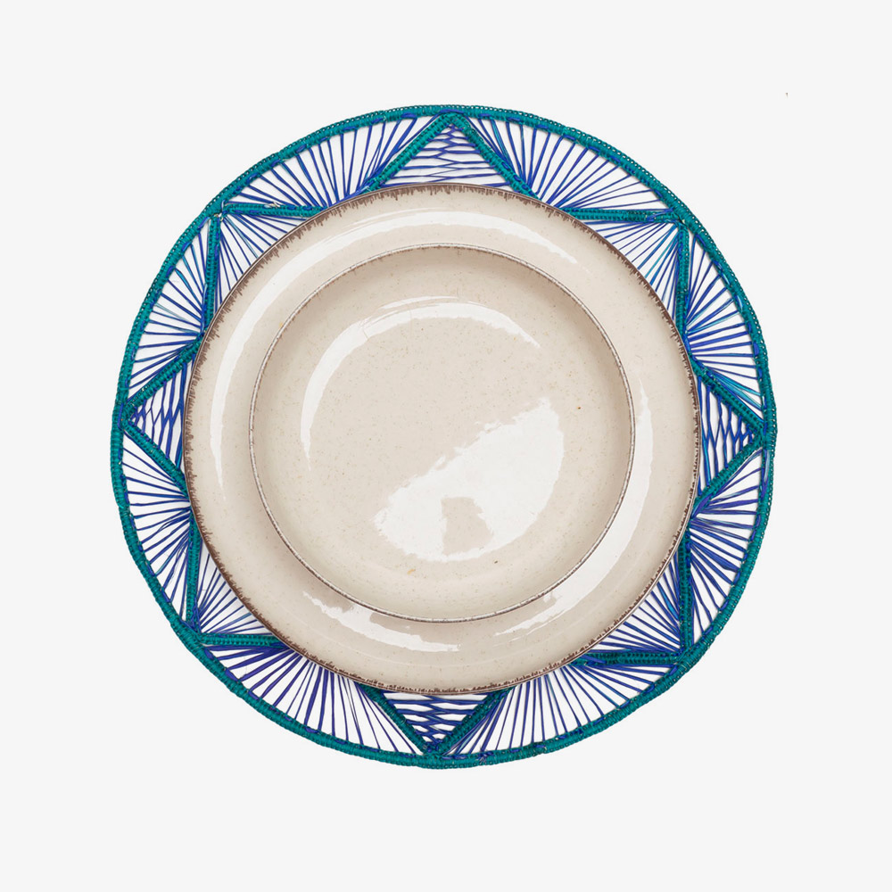 Placemat - stars - BLUE