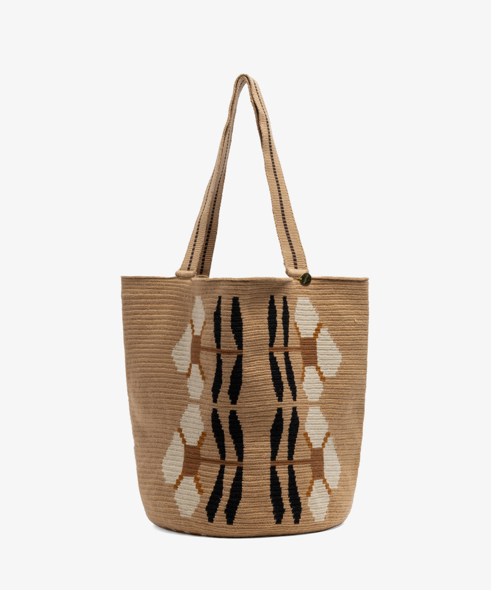 Tote Bag - DAPHNE - TOAST & BLACK
