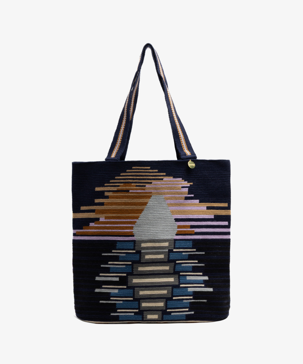 Bolso Liam - Marino y multicolor