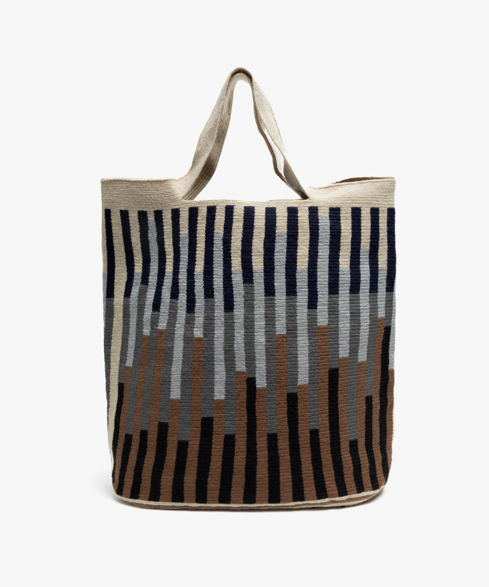  Bolso Rapsody - LYNX - MARRÓN Y GRIS