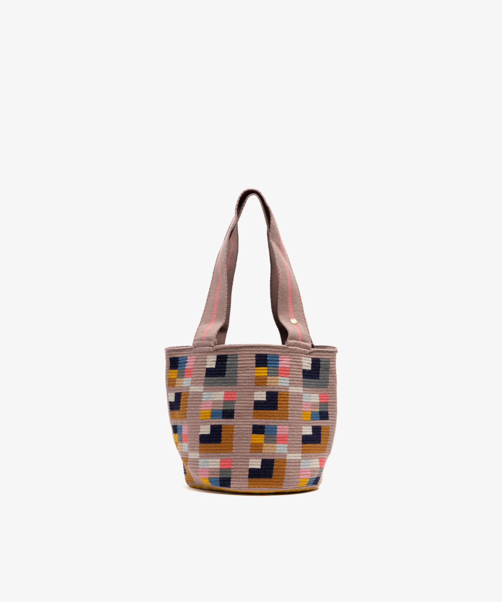 Noa 2 bolso - Lavanda y multicolor
