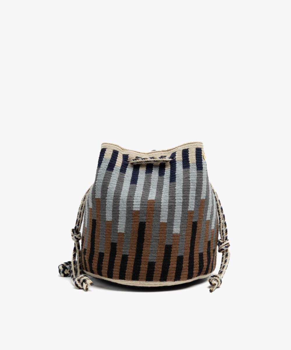 MITRA bag -  LYNX - BROWN & GREY