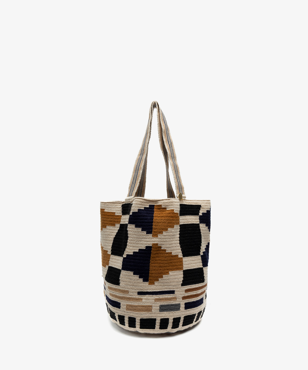 CALA BAG - RIVER - BLACK & TOAST