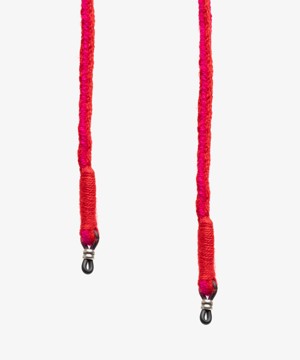 Eyewear cord - RED & FUCHSIA