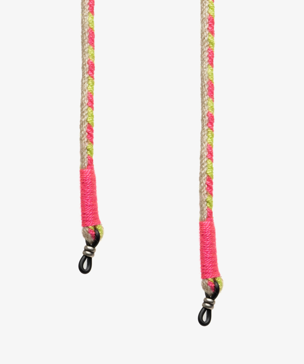 Eyewear cord - Neon Yellow & Neon Fuchsia