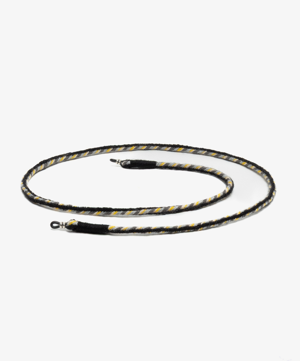 Eyewear cord- GRAY & YELLOW