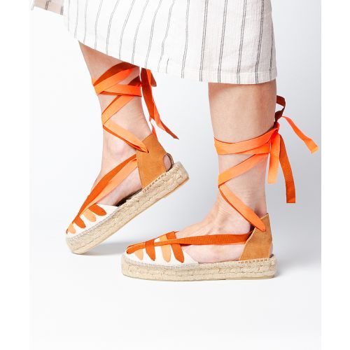 VALENCIANAS - ORANGE & BROWN