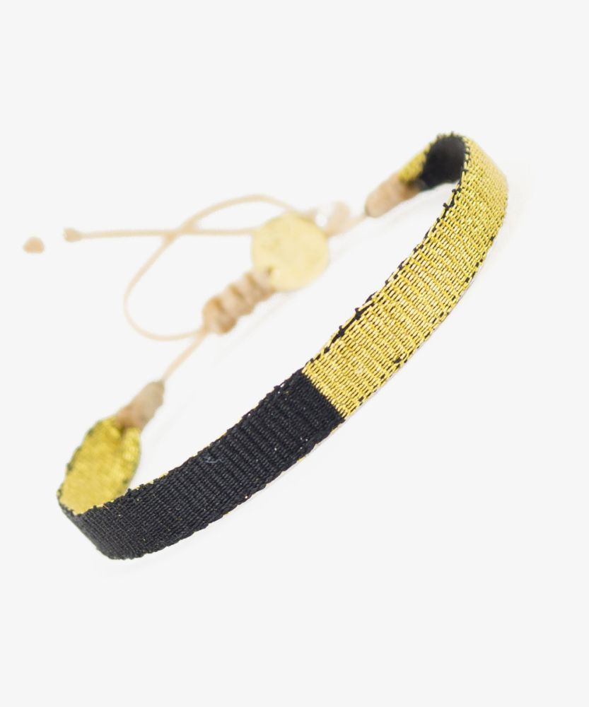 Pulsera Argantina 120 - Amarillo & Negro