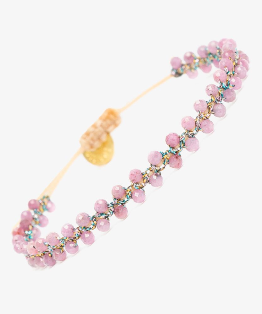 CEFEO bracelet - PINK TOURMALINE