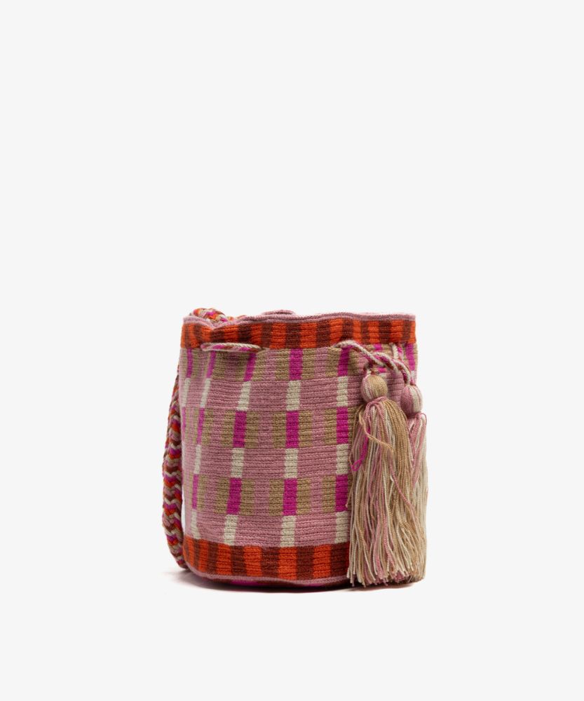 Crossbody Bag M - HERCULES - PINK & RED