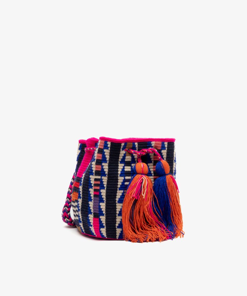 Crossbody Bag M - CORVUS - NAVY & ROYAL BLUE