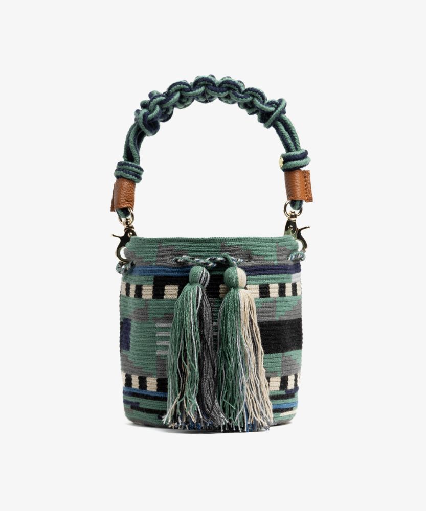 BOLSO CRUZADO M CON ASA DE MACRAMÉ - 
