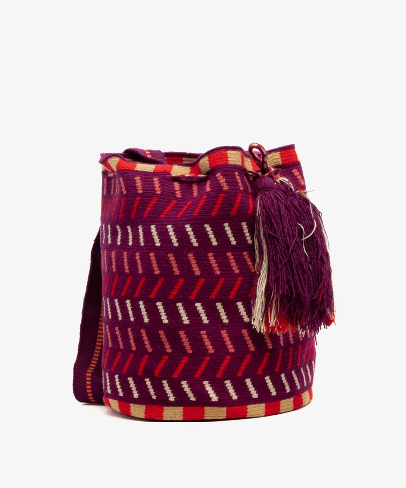 Bolso Cruzado L - SOPHIA - GRANATE