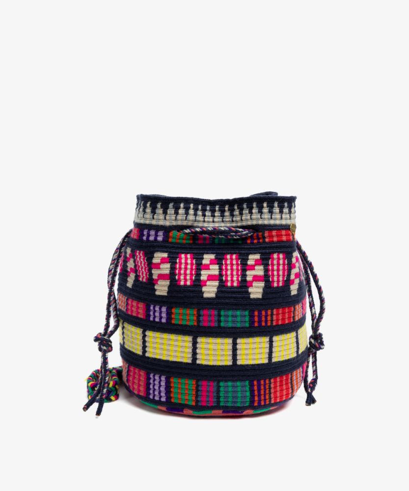 MITRA bag - ARIES - NAVY & MULTICOLOR
