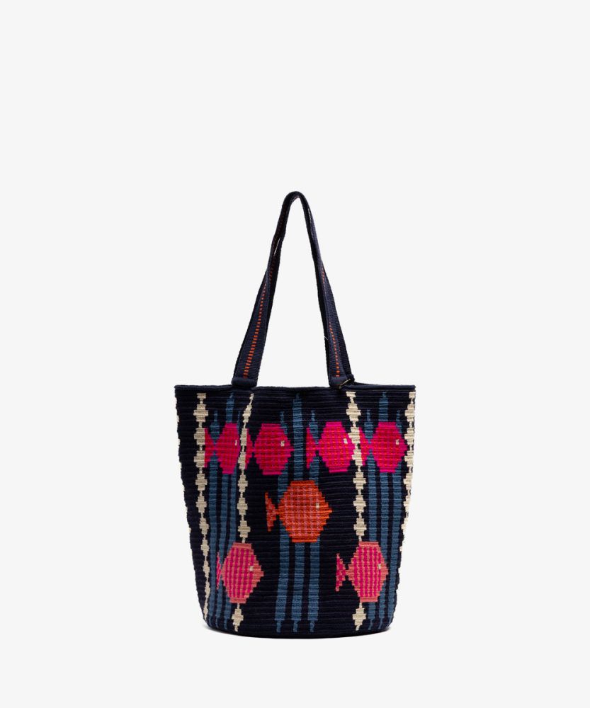 CALA BAG - CEPHEUS - NAVY & PINK