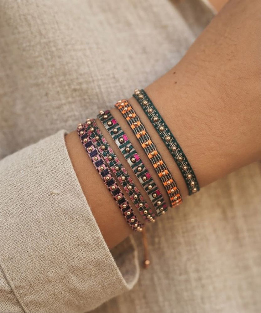 SET BRACELETS - FONTANA 120 BLUE & PINK