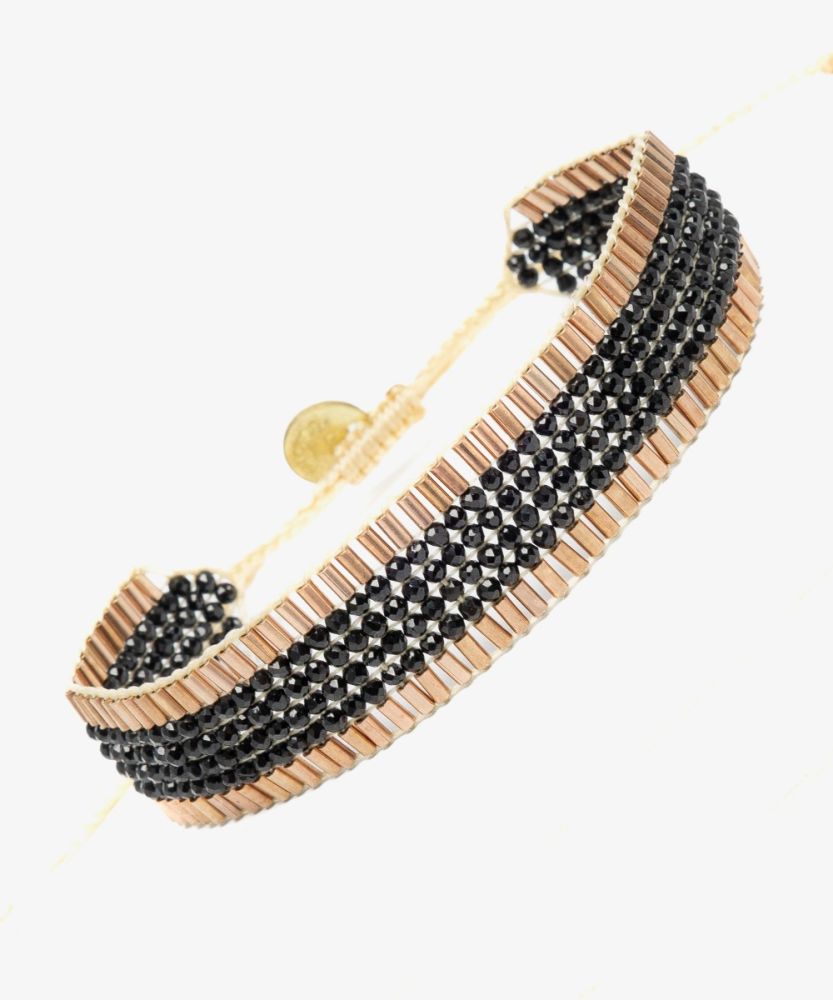 ADRIANA BRACELET - WITH BLACK SPINEL 