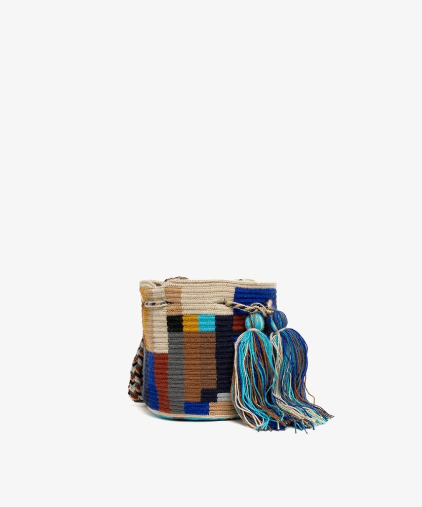 Extrasmall Wayuu Bag -  BALANCE - MARINO & AZULÓN
