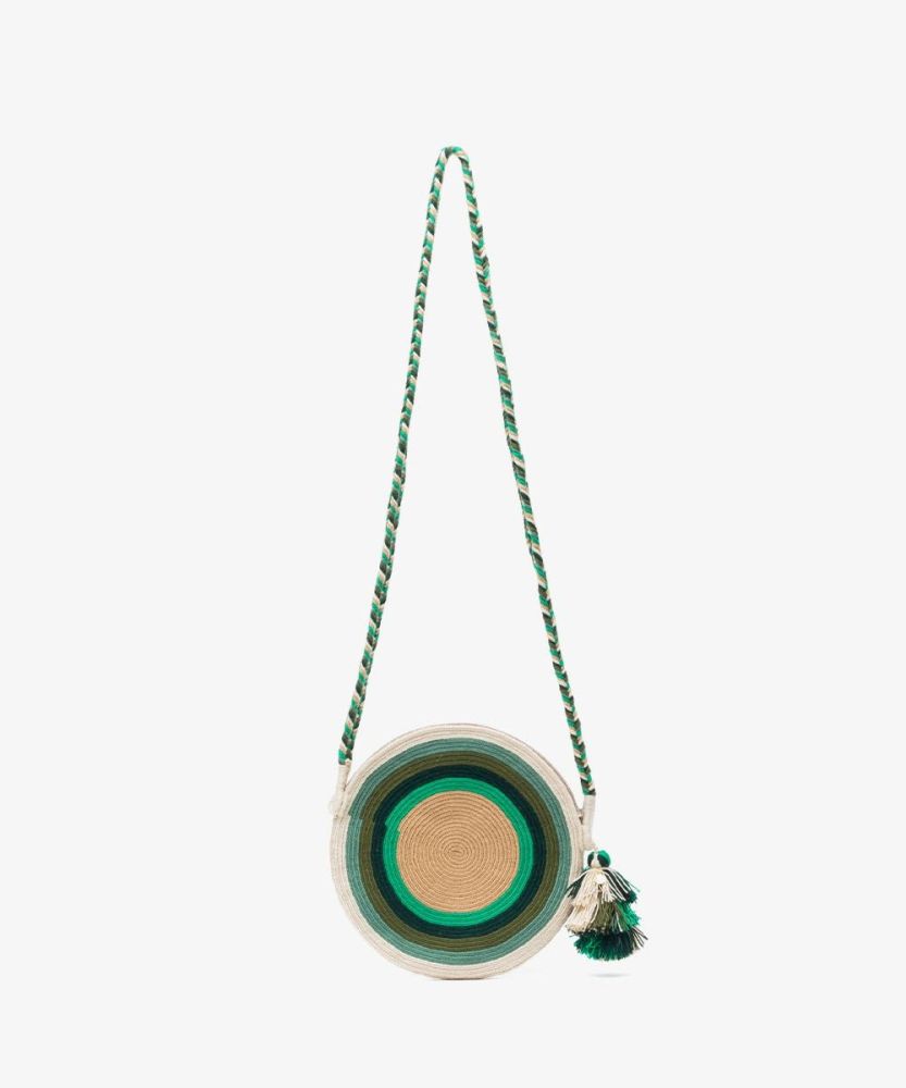 BOLSO MOLA - HYPNOIS - VERDE & BEIGE