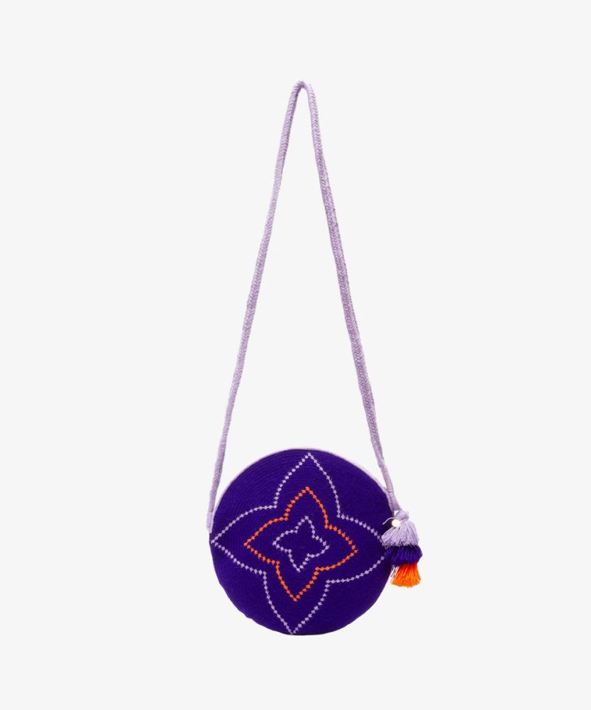Bolso Mola - MORADO Y NARANJA NEÓN