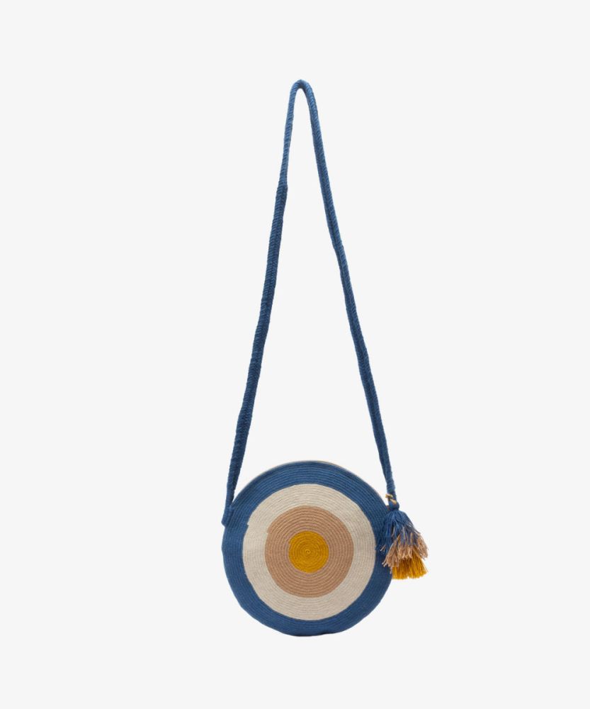 Bolso Mola - AZUL DENIM & TOSTADO