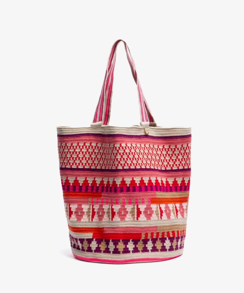 Bolso Tote - RAVEN - ROSA & ROJO