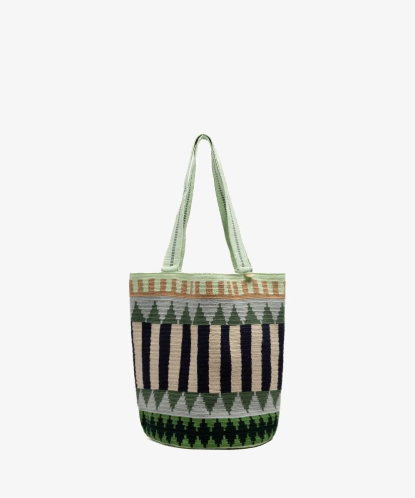BOLSO CALA -  HOROLOGIUM - VERDE Y MARINO 