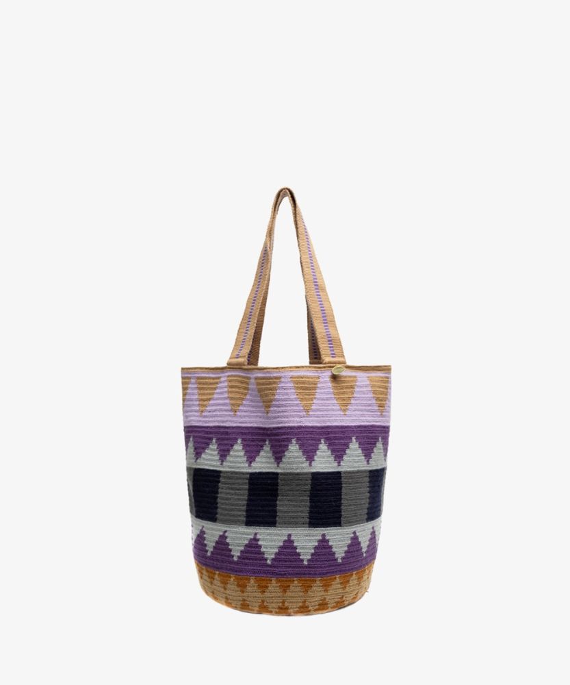 CALA BAG - HOROLOGIUM - TOAST & PURPLE