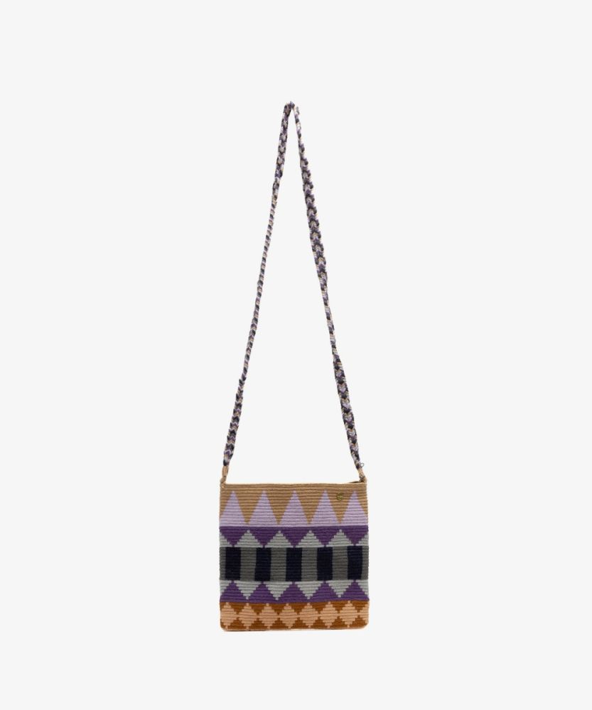 OPERA BAG XL - HOROLOGIUM - TOAST & PURPLE