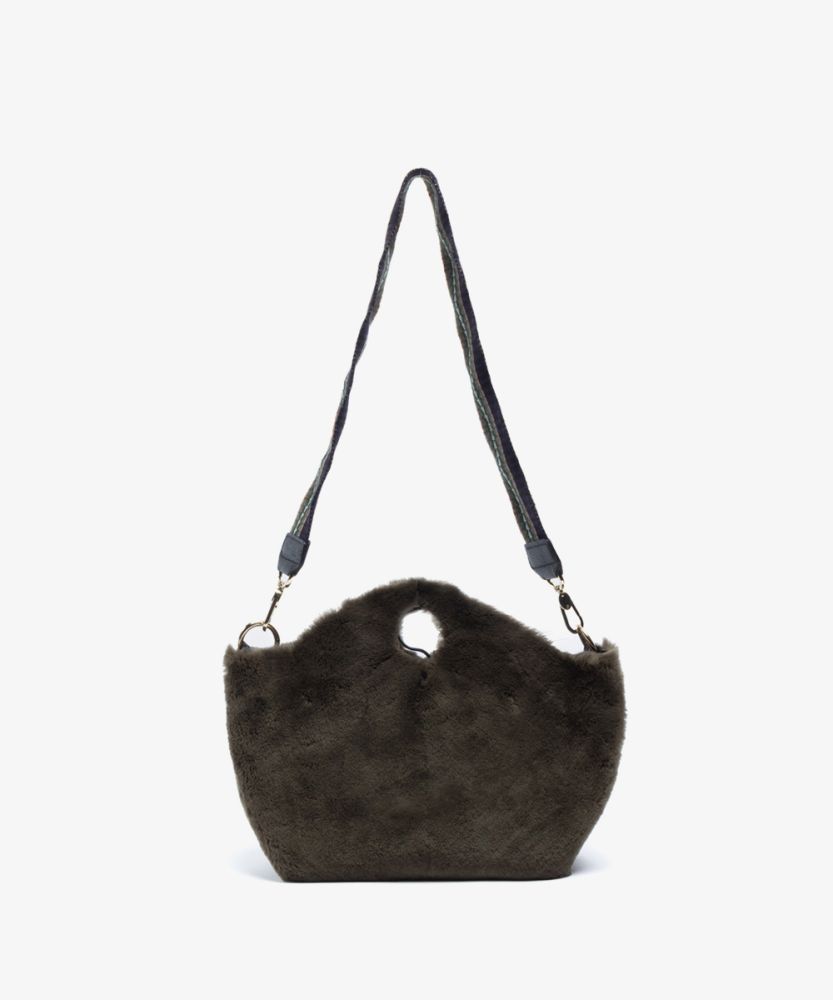Fairbanks Small Bag - MOUTON KHAKI GREEN