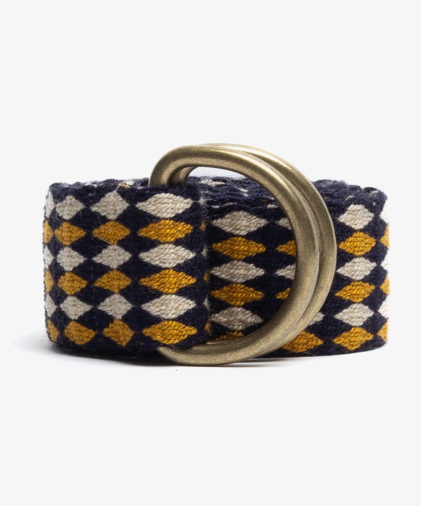 Buckle belt - HARLEQUIN - NAIVE & MUSTARD