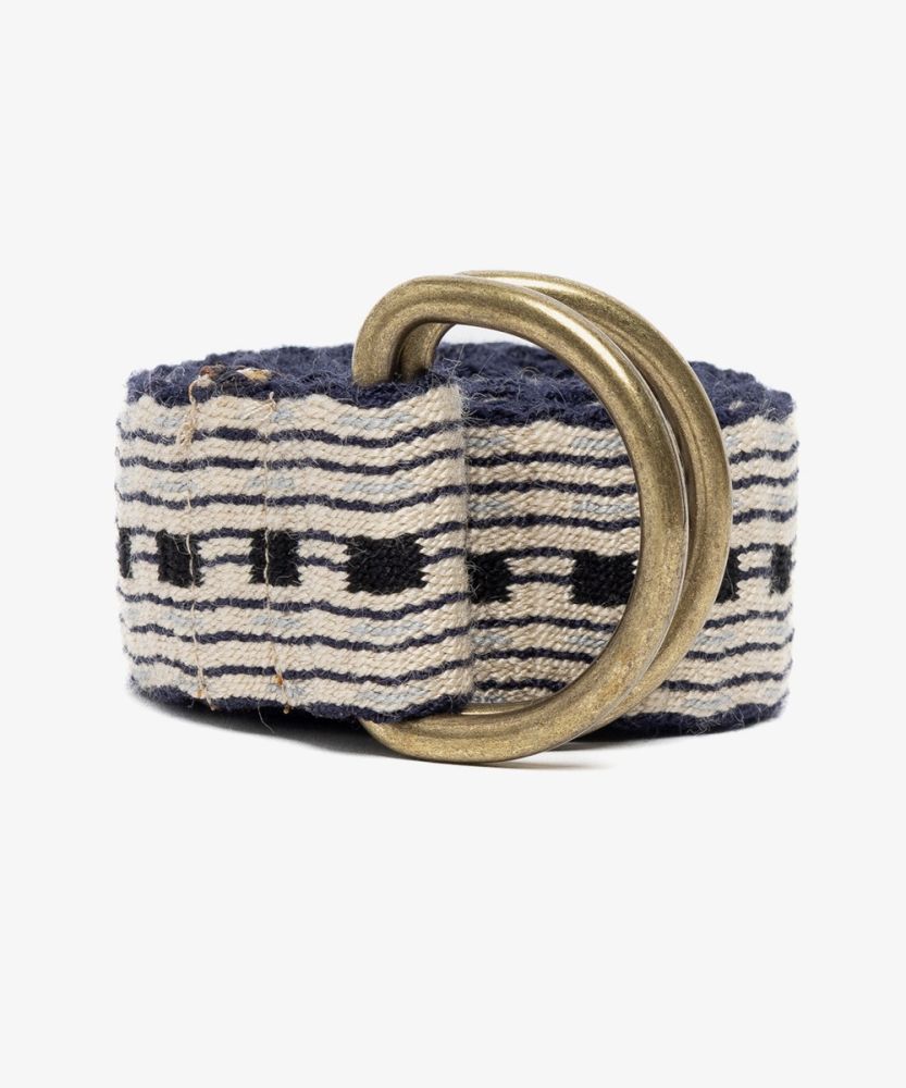 Buckle belt - GREY & BLUE
