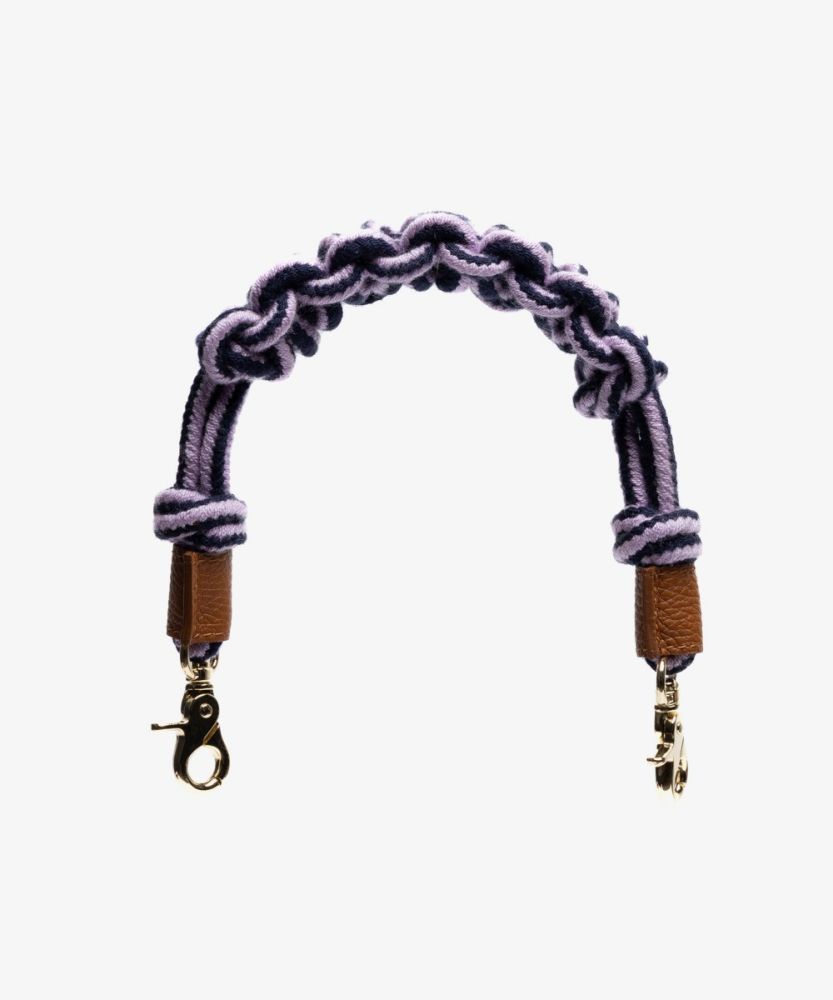 Asa de bolso de cordón - MACRAME
