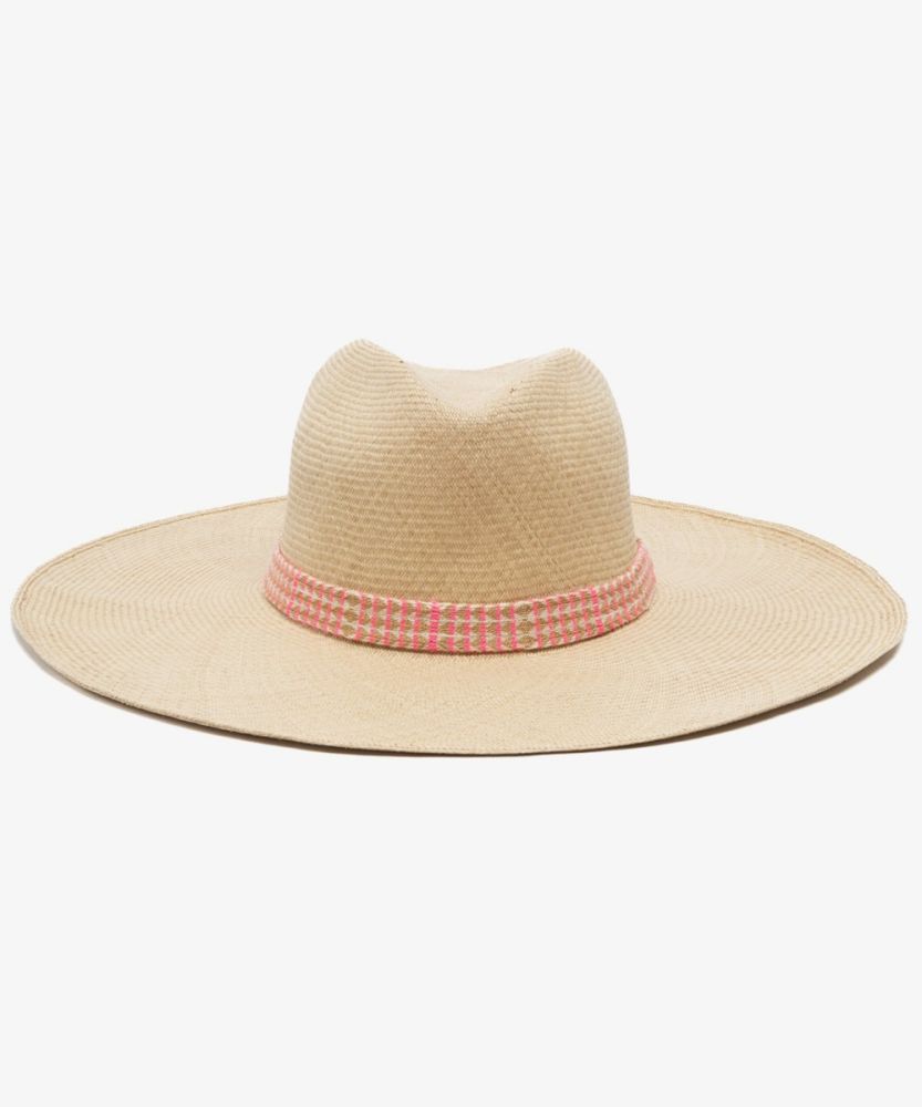 PANAMA Hat Extra Plain - XXL BRIM - TOSTADO
