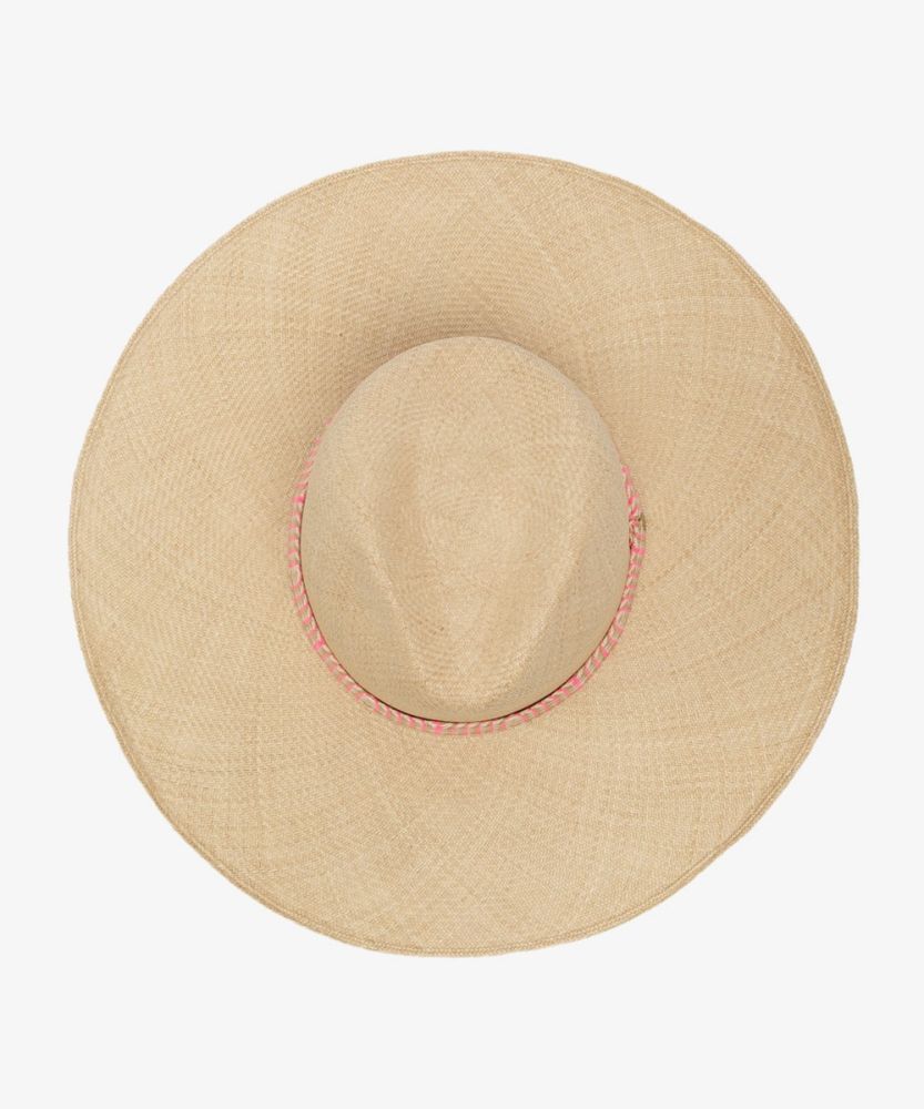PANAMA Hat Extra Plain - XXL BRIM - TOSTADO
