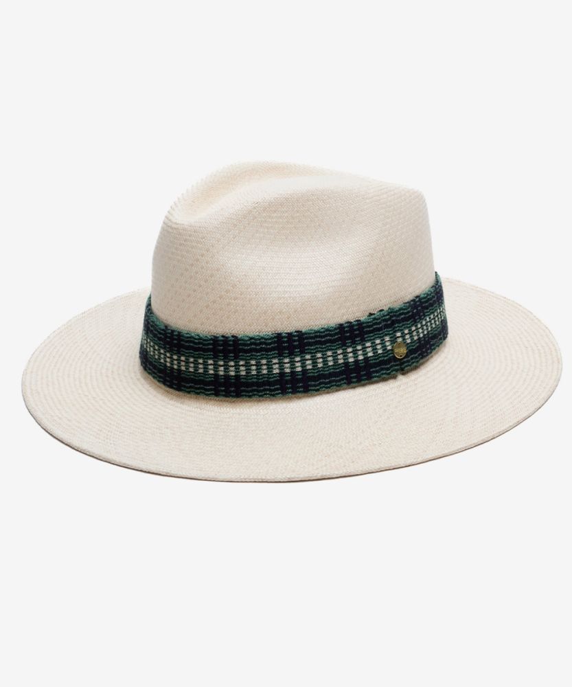 SOMBRERO PANAMA, EXTRA, CON CINTA - BEIGE