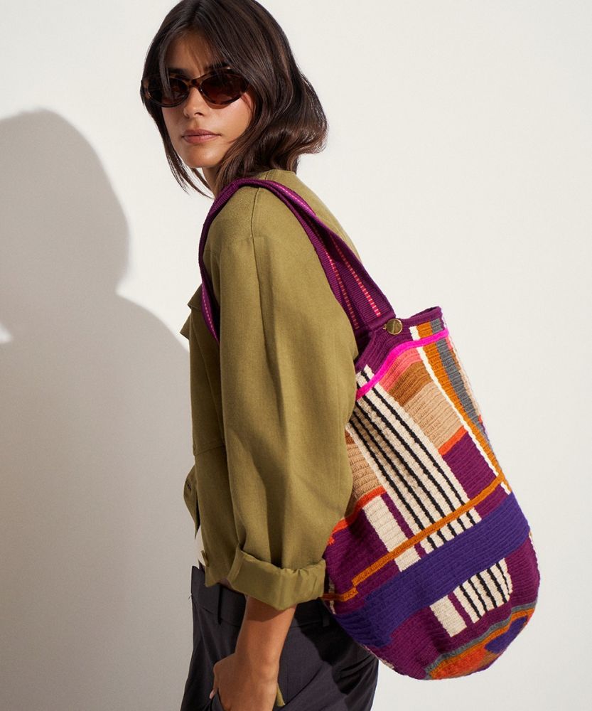CALA BAG - Julietta - Fuchsia & multicolor