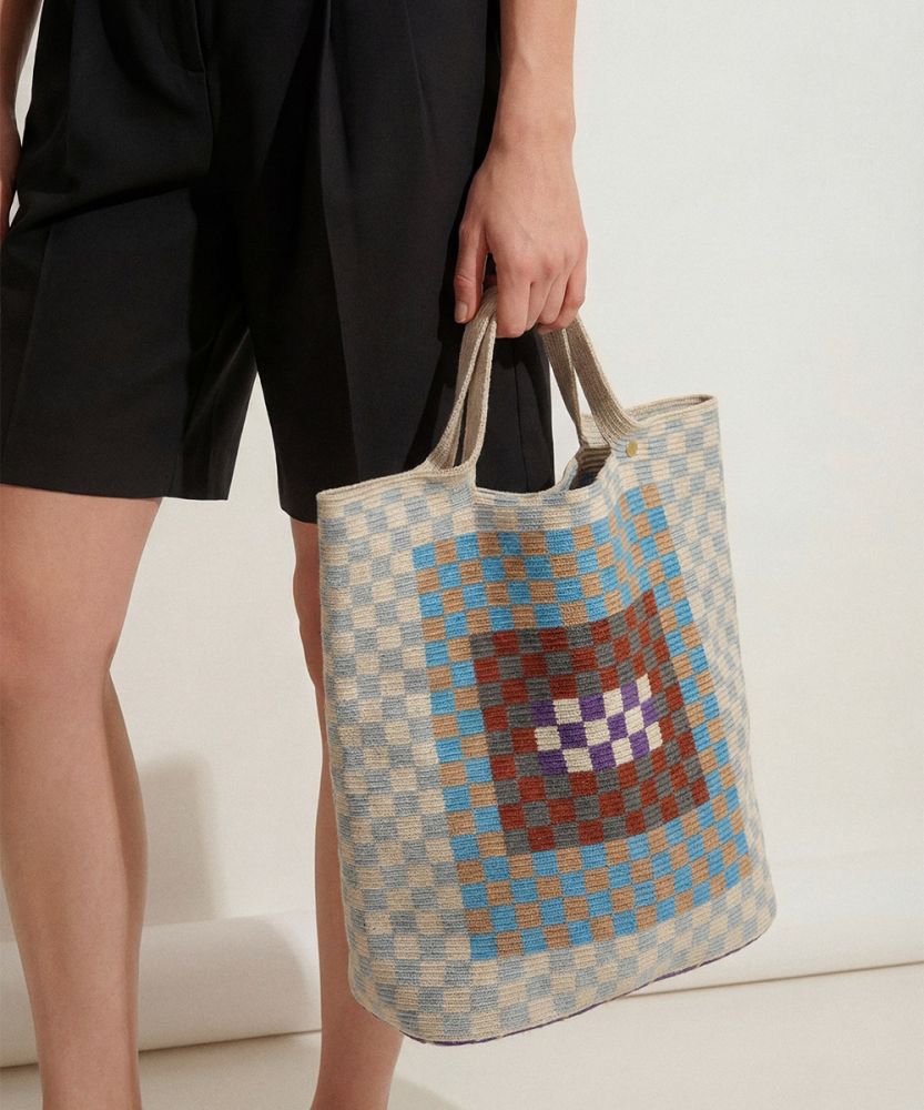  Bolso Rapsody - PELICAN - AZUL Y GRIS