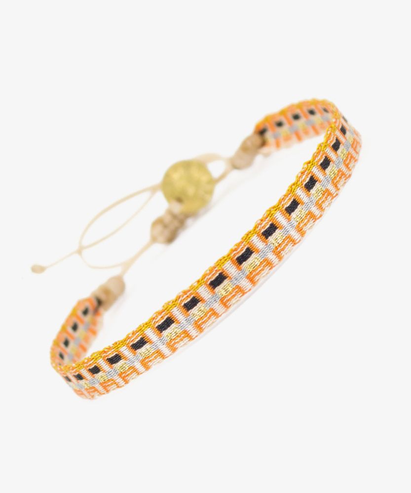 Pulsera Argantina 120 - Naranja & Negro