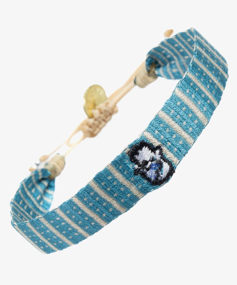 EMBROIDERED BRACELET - HAND OF FATIMA