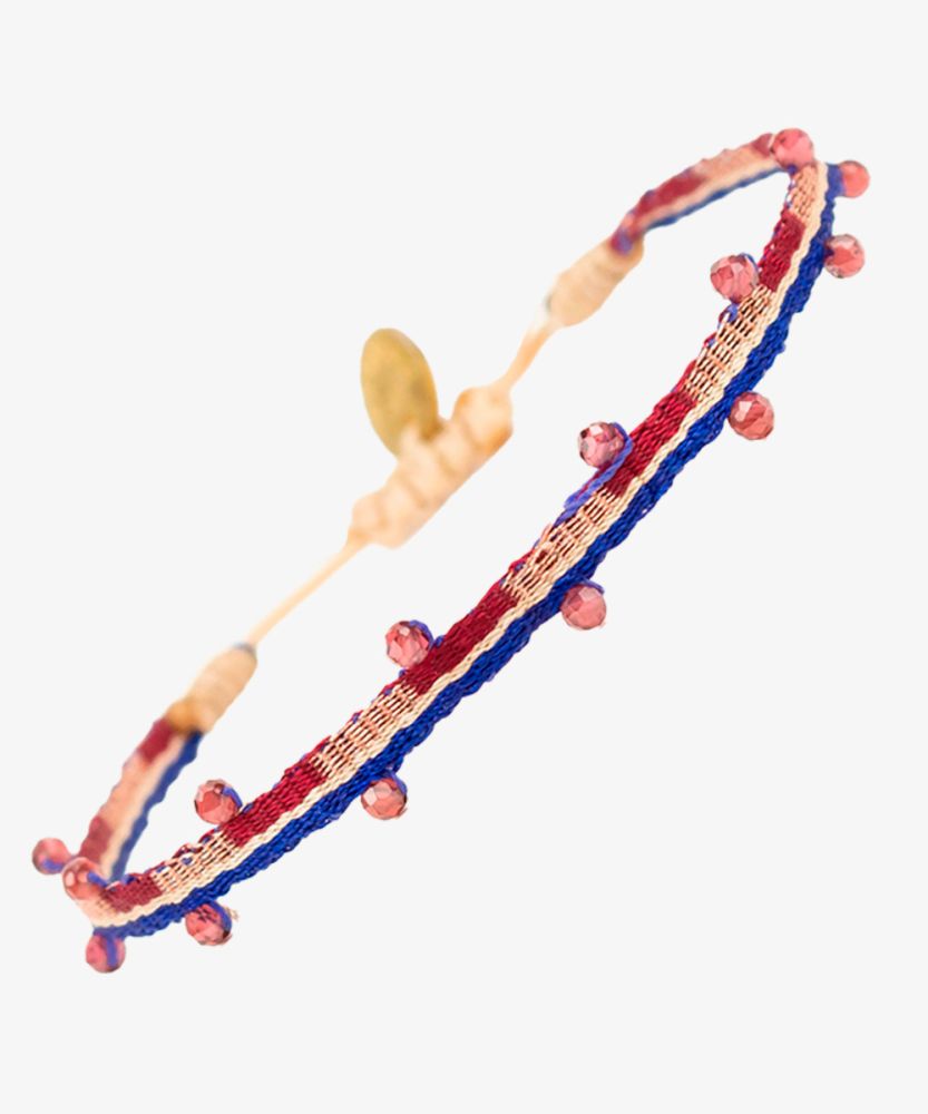 PULSERA ALAMEIN 40 - GRANATE