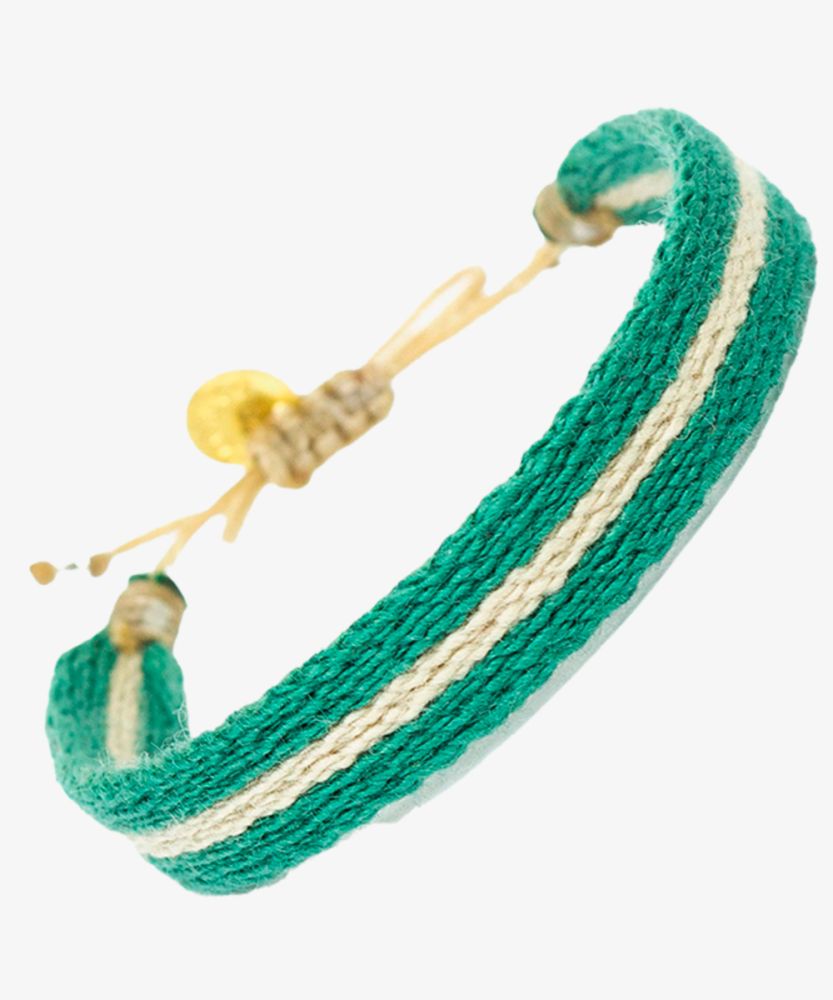 CAPTAIN Bracelet - Green & Beige