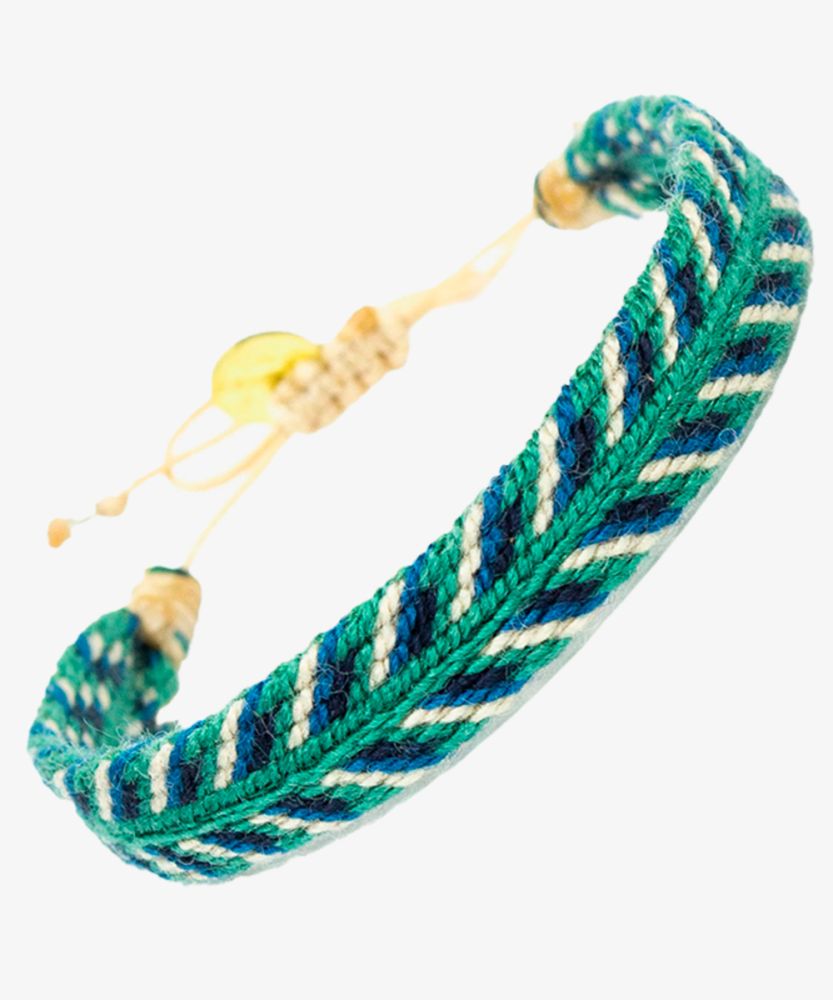 CAPTAIN Bracelet - Green & Blue