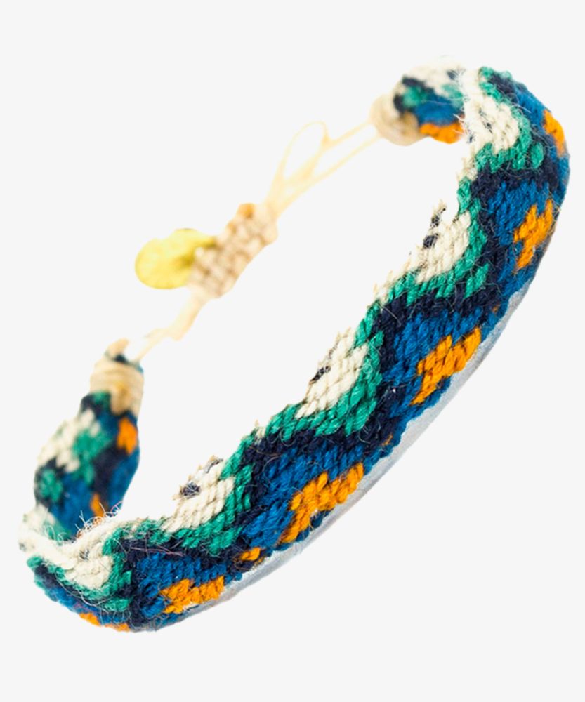 Pulsera CAPTAIN - Verde & Azul