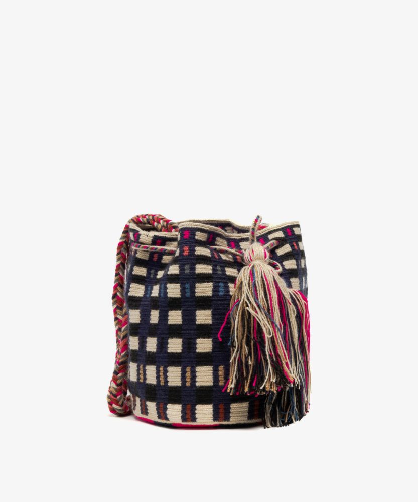 BOLSO CRUZADO M - MAEVE- MARINO Y NEGRO