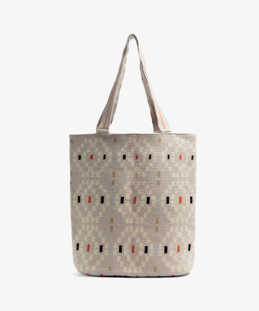 Bolso Liam - CAELUM - GRIS Y BEIGE