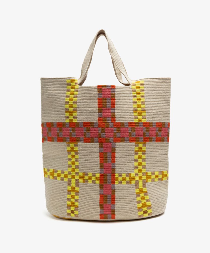 Rhapsody  Bag - DELPHINIUS - CORAL & YELLOW