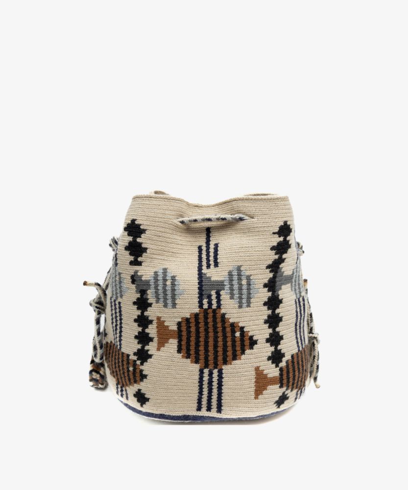 MITRA bag - CEPHEUS - BEIGE & BROWN