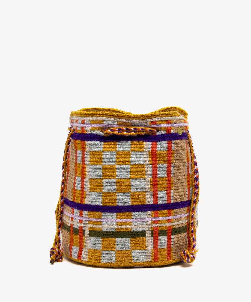 MITRA bag - Mustard &  multicolor